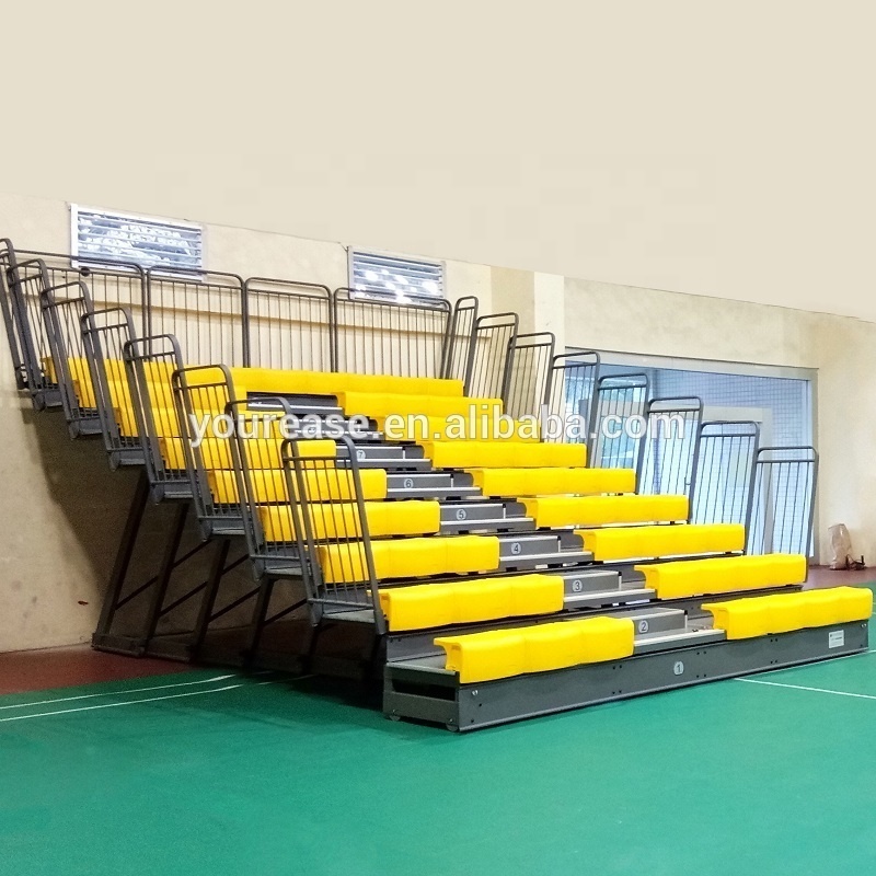 Yourease Stadium Indoor Retractable Gym Bleachers Seating