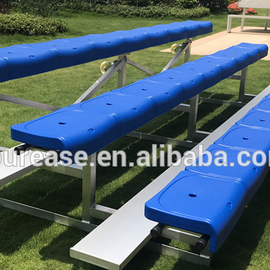 economic flexible Outdoor grandstand long outdoor bench