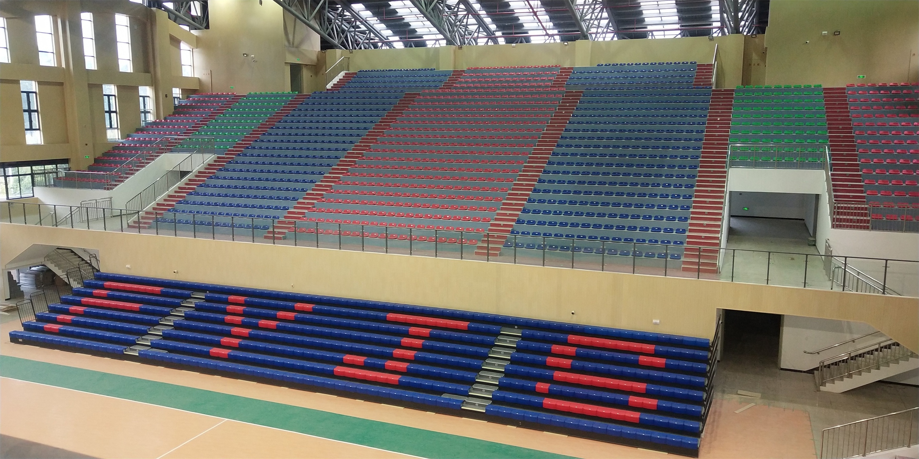 YOUREASE   telescopic electric grandstand stadium basketball bleacher retractable seating prices