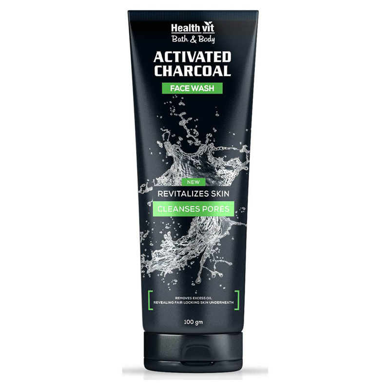 Private label hydrating skin care bamboo charcoal face wash for men