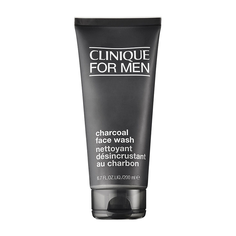 Private label hydrating skin care bamboo charcoal face wash for men