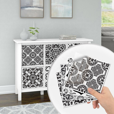 3D PVC self-adhesive Indoor thickened wall stickers Hard Tile Sticker Kitchen Bathroom decorative wall paper