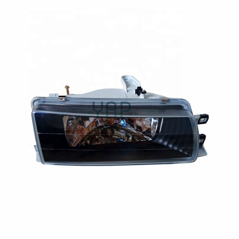 212-1112 EE90 AE92 Crystal Smoked Black Head Lamp For Corolla EE90 AE90 AE92 Sedan Auto Spare Parts