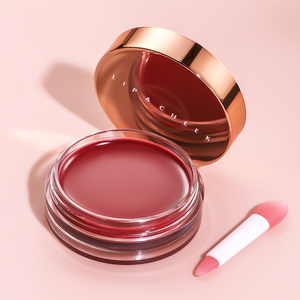 O.TWO.O Lip Balm 6 Colors Plumping Nourish Hydrate with Vitamin E Moisturizer Dual-use For Lip & Cheek Makeup Lip Tint