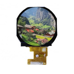 OEM/ODM IPS 1.22 inch lcd round screen 240*204 circle lcd free angle small lcd screen for wearable device smart home