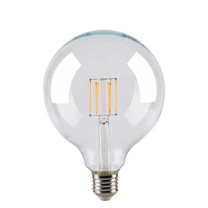 Edison Filament Incandescent Lamp Light Bulb E27 Clear Vintage A55 220V 9W Antique Tungsten Shell Glass Power Brass Living Room