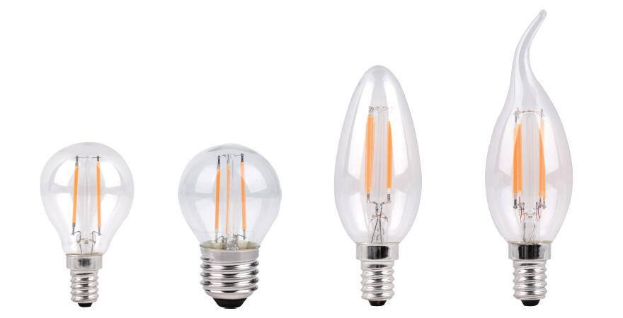 High Lumen Good Quality 4W 5W 6W Filament Bulbs C35 Candle E14 LED Bulb Light