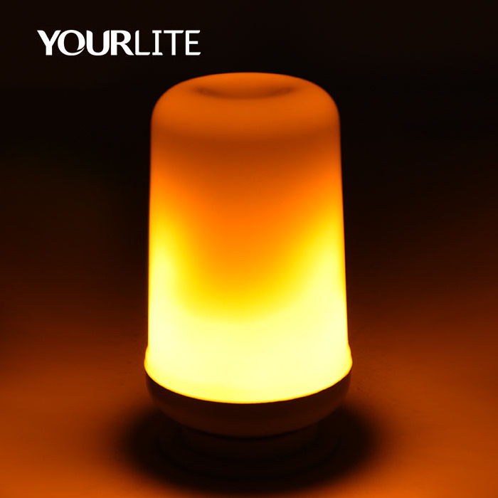 Atmosphere Lighting Simulation Fire Burning Bulbs LED Flicker Flame Bulb