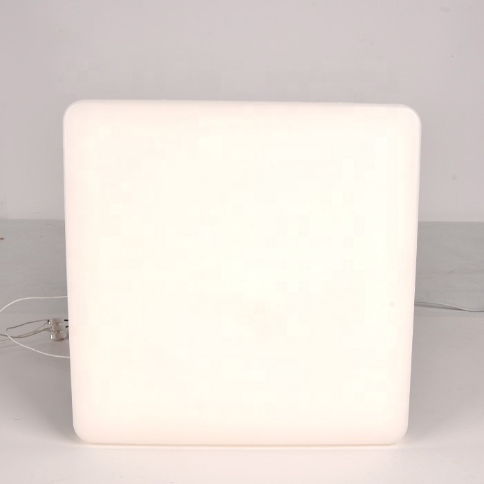 Ultra Thin Square Modern LED Ceiling Light, Waterproof IP54 Ceiling Light With Motion Sensor