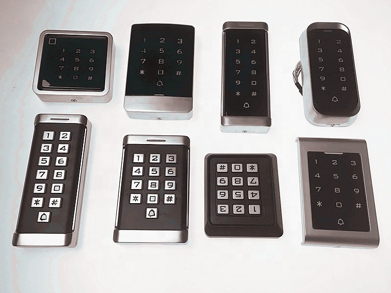 Auto door keypad waterproof IP68 RFID 125khz access control keypad coded door entry systems stand-alone with 2000 users(YS518)