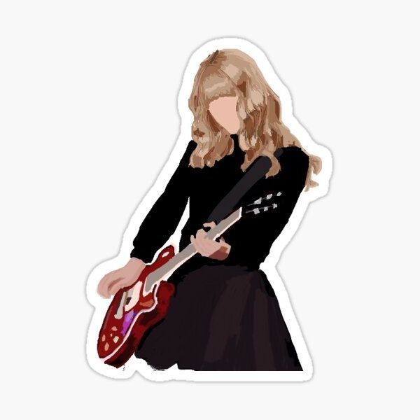 custom kiss cut pvc taylor swift stickers