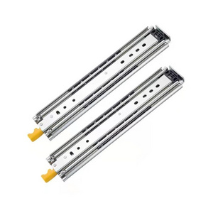 Factory Drawer Slides Full Extension Side Mount Ball Bearing Locking Rails Track Glide Runner