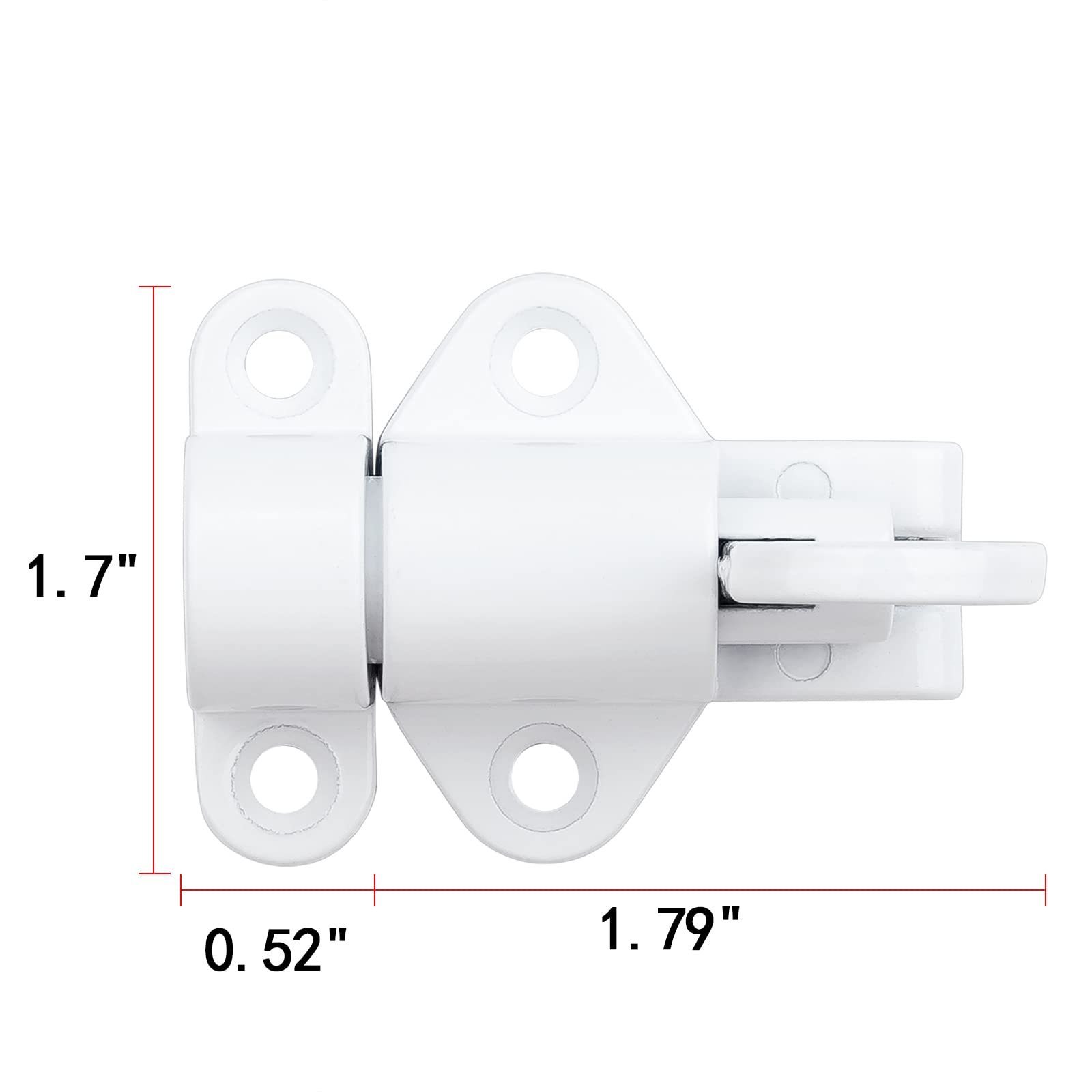 Factory Wholesale Door Spring Lock Security Automatic Window Gate Lock Spring Load Bolt Latch