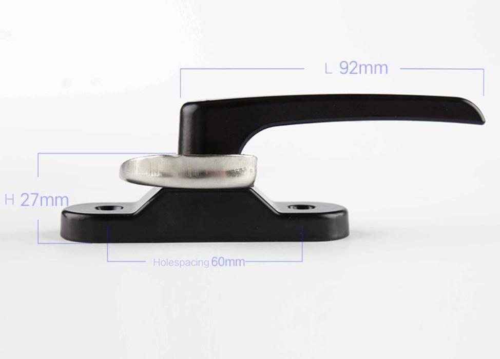 Wholesale  Manufacturers sliding window aluminium alloy large semicircle crescent window lock