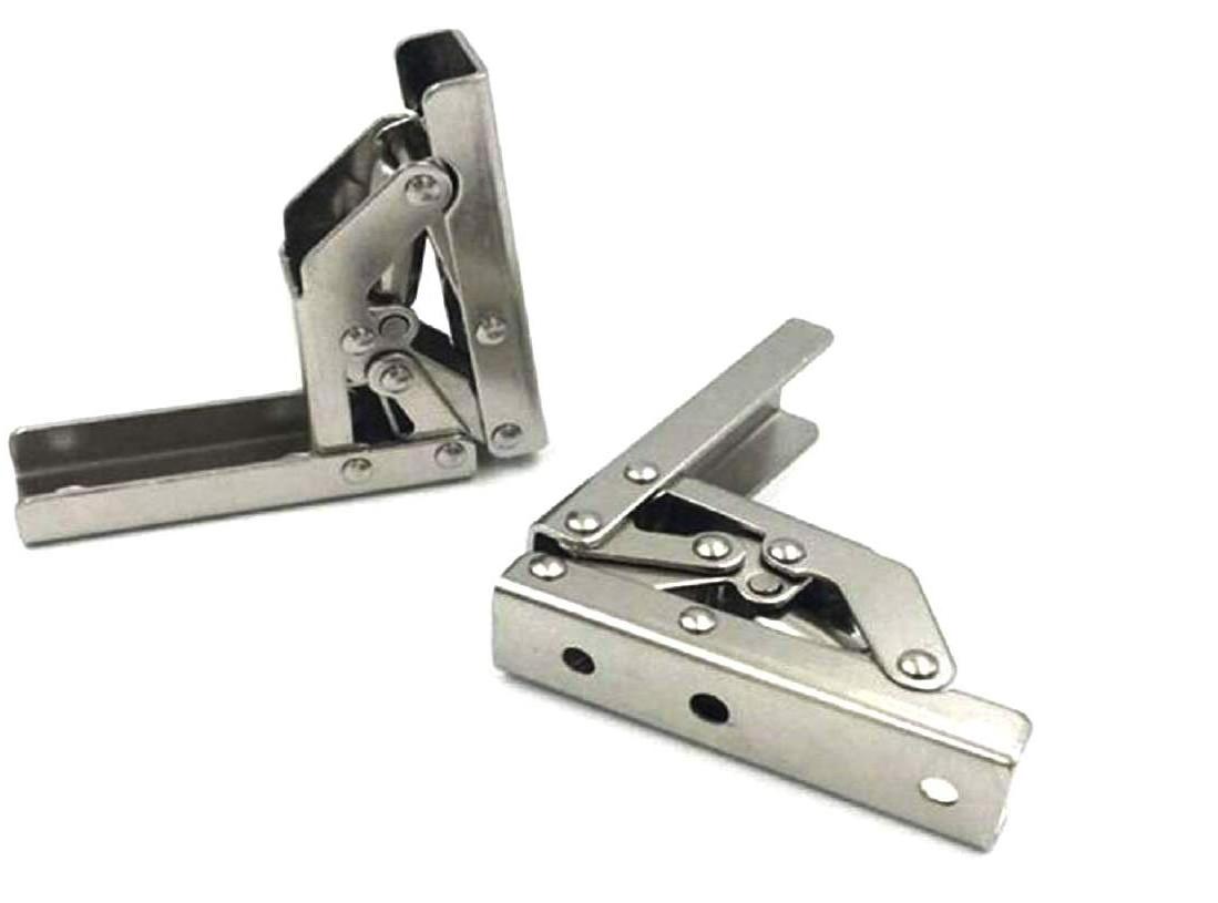 Factory Stainless Steel 90 Degree Folding Shelf Hinge Furniture Accessories Hardware