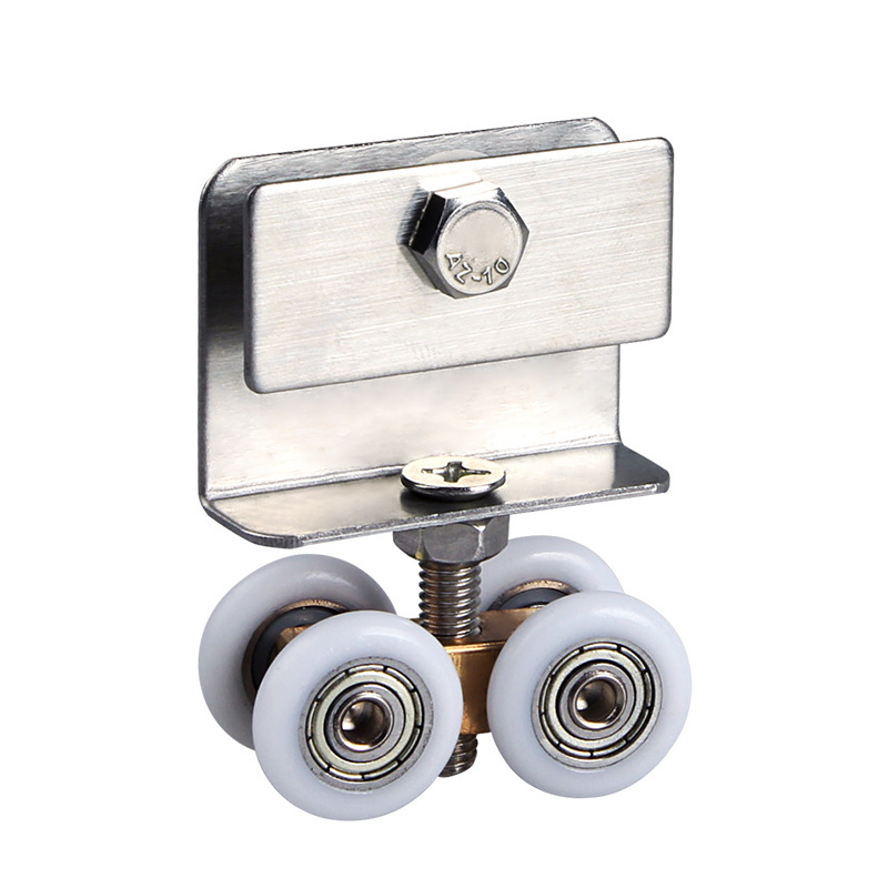 heavy duty smooth  quiet top hung folding door system wheels for sliding doors