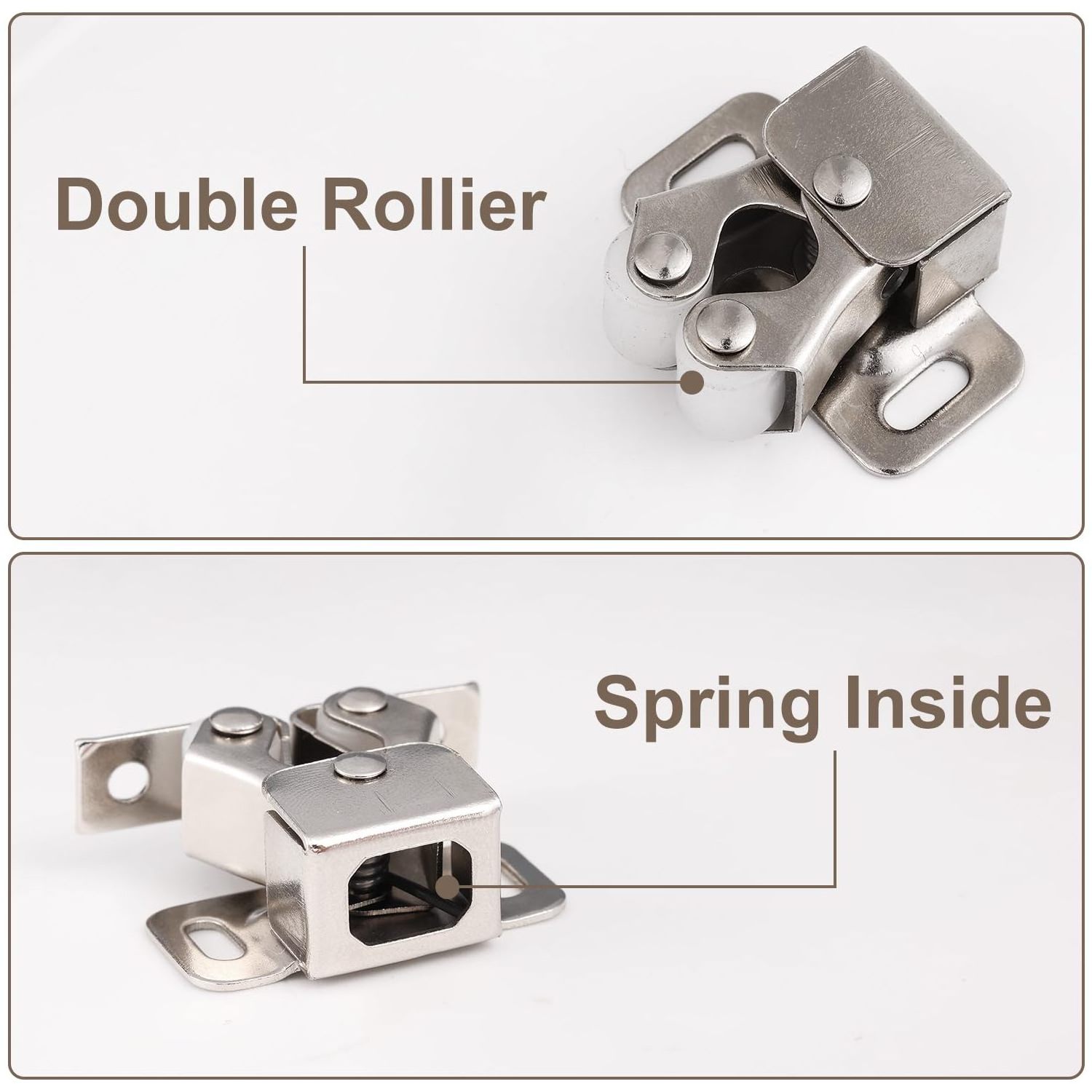 Sturdy Cabinet Latches and Catches Cabinet Latch Hardware for Lockers Cupboard Closet Door