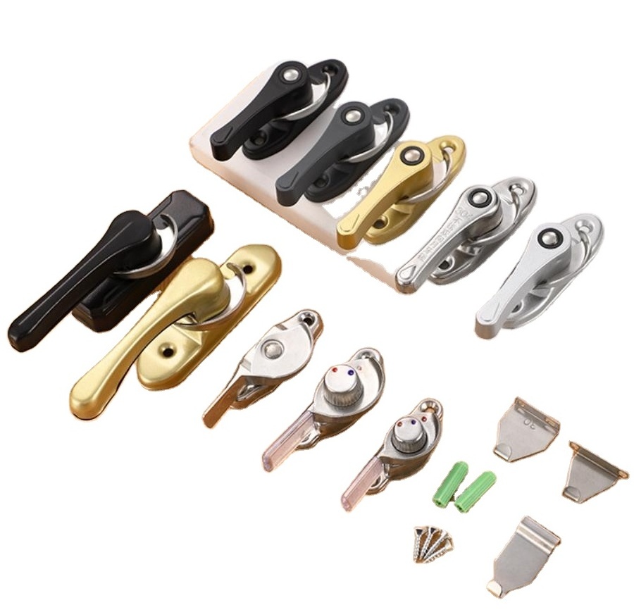 360 degree aluminium alloy door hook lock child safety  window lock