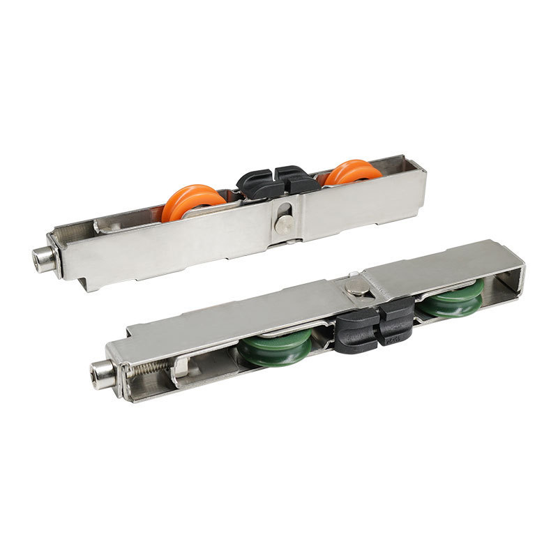 8MM Aluminium Plastic U Groove Nylon POM PVC Sliding door track and roller for sliding door system