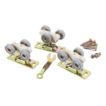 heavy duty smooth  quiet top hung folding door system wheels for sliding doors