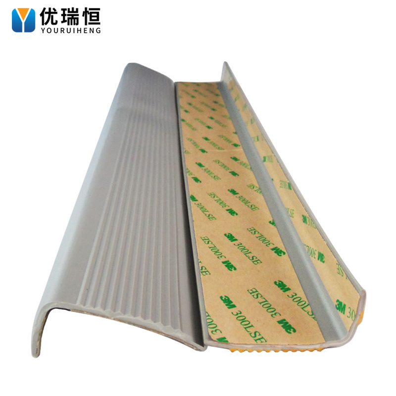 Self adhesive PVC stair step anti slip strip wear resistant waterproof anti slip strip