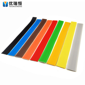 Self adhesive PVC stair step anti slip strip wear resistant waterproof anti slip strip