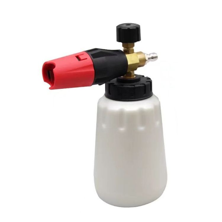 Snow Foam Cannon Lance Car Foam Canon High Pressure Washer Gun Gar Detailing Black Hand Pump Foam Cannon Car Washing Bottle