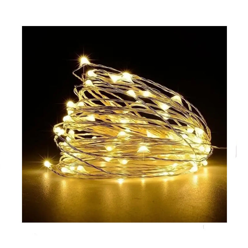 Outdoor waterproof Holiday Decoration LED light strings Battery Operated LED Hanging Starry Fairy String Lighting