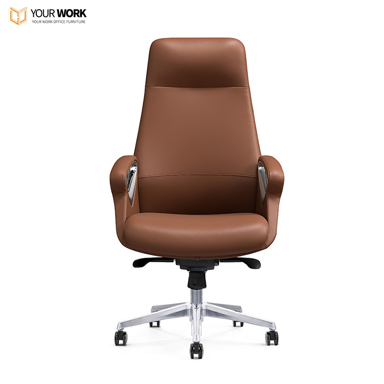 High quality Executive Boss Pu Leather Office Chair Office Furniture Swivel Chair Adjustable office Leather Chair