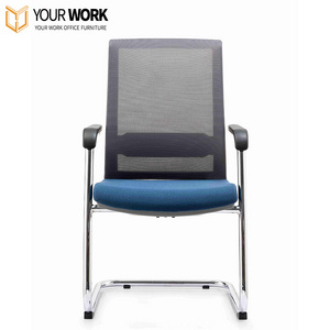 Good quality Cheaper design office chairs with metal base meeting room conference chair