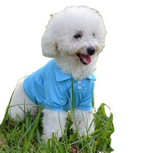 summer Cute moustache Pet Puppy Polo Collar T-Shirt Small Dog Cat Pet Fashion Vest Clothes Costume Teddy