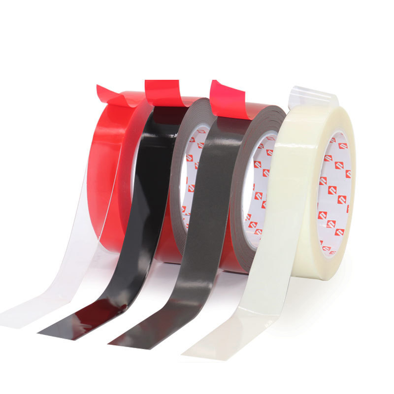 Strong pressure sensitive adhesive double sided acrylic foam permanent sealing tape for automotive