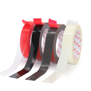 Strong pressure sensitive adhesive double sided acrylic foam permanent sealing tape for automotive