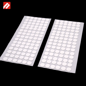 OEM Double Sided die-cutting Adhesive Pads Duty Removable Clear Sticky orbicular Wall Stickers Nano Double Sided Mounting Tape