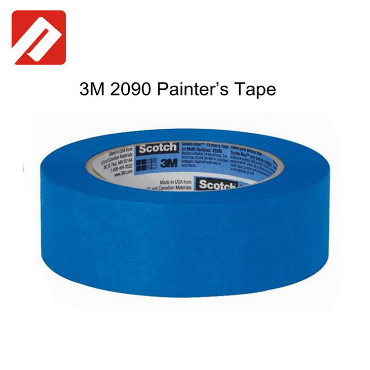 Hot Sale Single sided blue painters masking tape for indoor painting covering and automotive spray painting covering