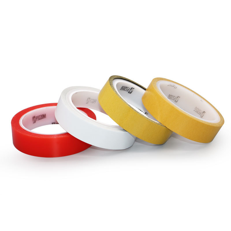 Cinta adhesiva Colorful Double coated Polyester Adhesive Tape Heavy Duty Strong Adhesive