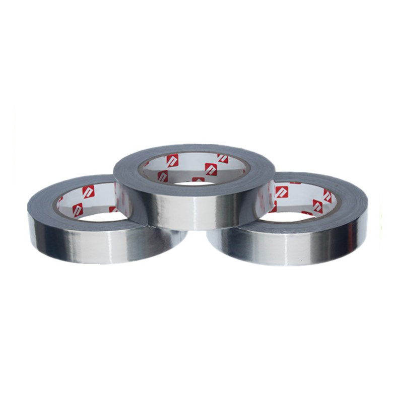 Reinforced Fireproof Aluminum Foil Duct Butyl Tape For Refrigeration Equipment Aluminum tape