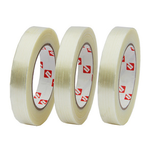 Factory OEM Fiberglass Adhesive Filament Tape High Strength Strong Reinforced Packing Sealing Strapping Tape