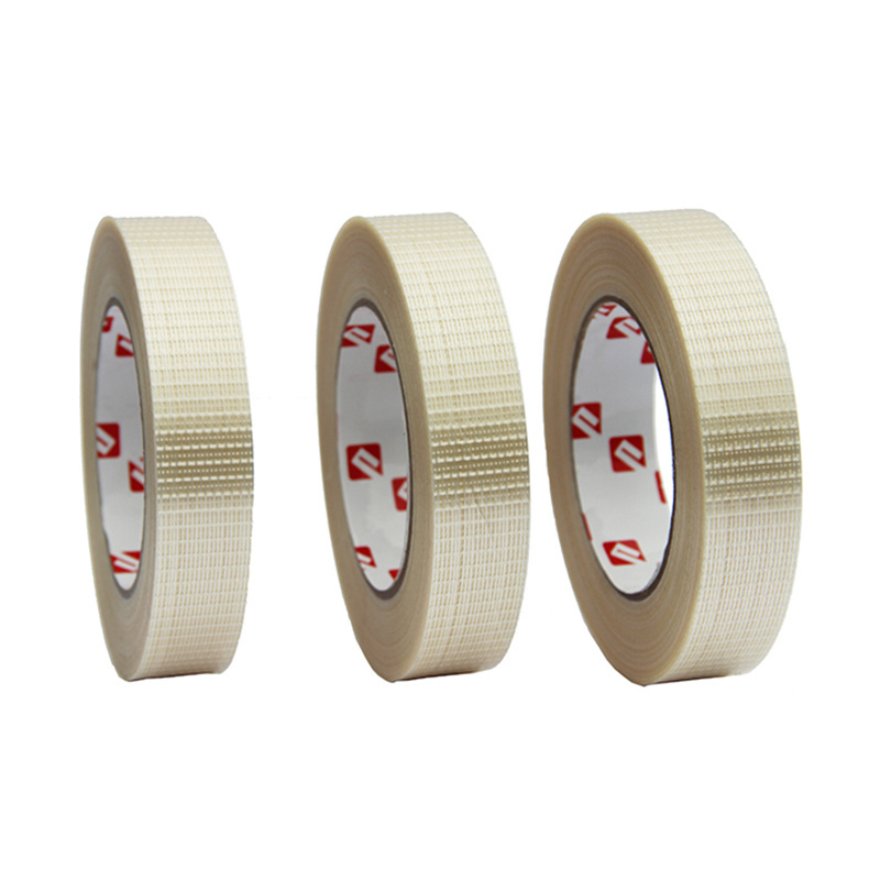 Factory OEM Fiberglass Adhesive Filament Tape High Strength Strong Reinforced Packing Sealing Strapping Tape