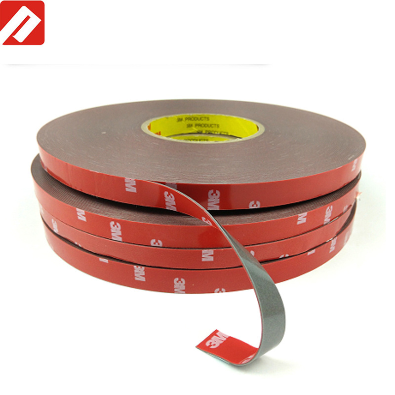 4229 Strong Adhesive Tape 0.8mm Gray Color Foam Self-Adhesive Tape Water proof Emblems and Nameplates Tape