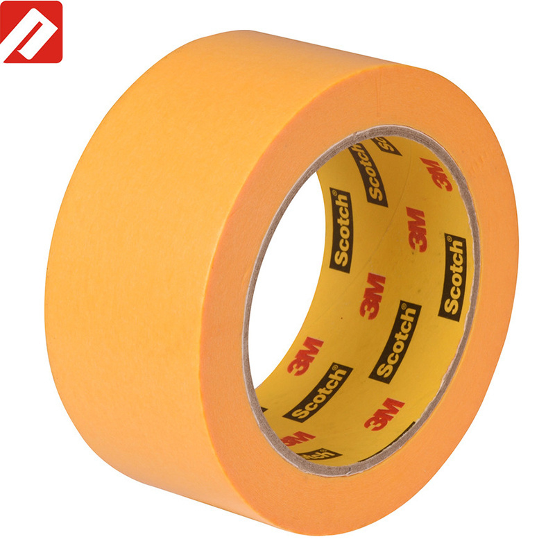 Wholesale High Temperature Automotive Car Painting Masking Paper Adhesive Tape 244