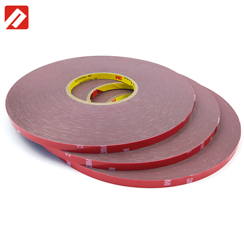 4229 Strong Adhesive Tape 0.8mm Gray Color Foam Self-Adhesive Tape Water proof Emblems and Nameplates Tape