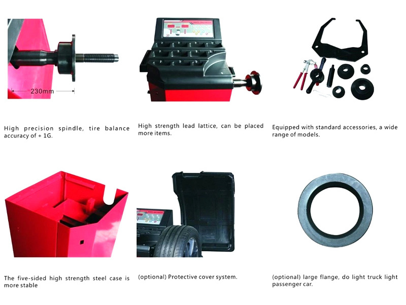 UE-8601 Economical wheel balancer  best quality used portable manual wheel balancer with CE car tire balancer