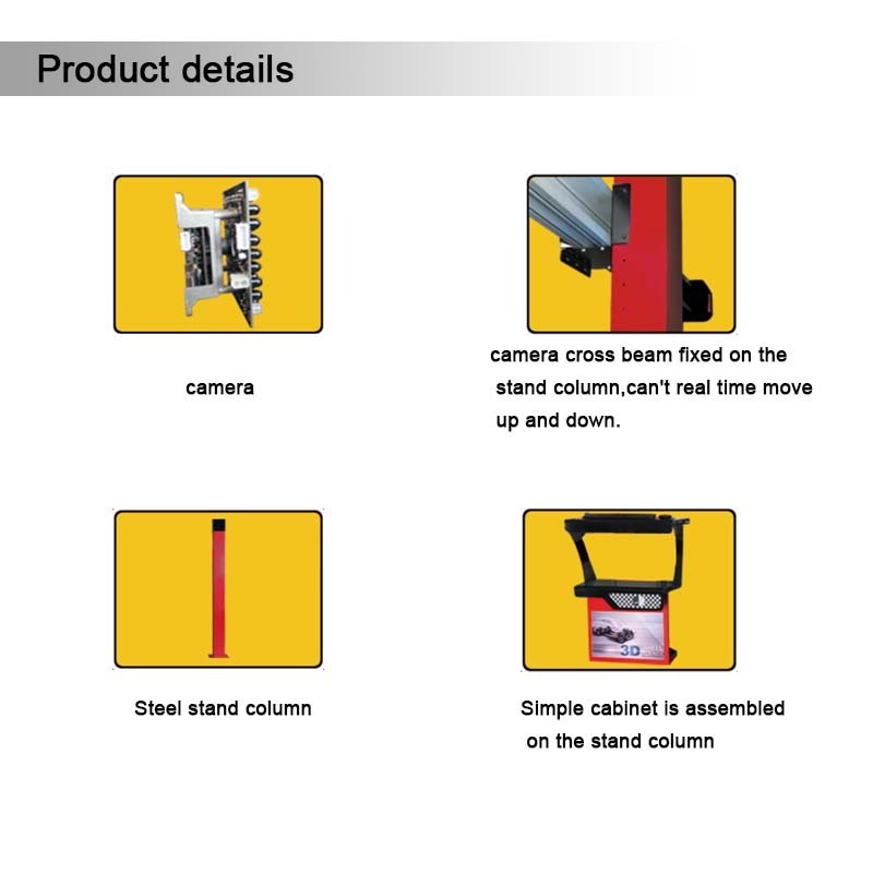 UE-101 High quality 3D Four-wheel alignment  machine wheel aligner system equipment for sale price