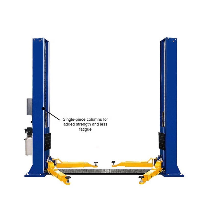 UE-240CE 2 Post Car Lift hydraulic car lift for service station ce used 2 post base plate car lift for sale