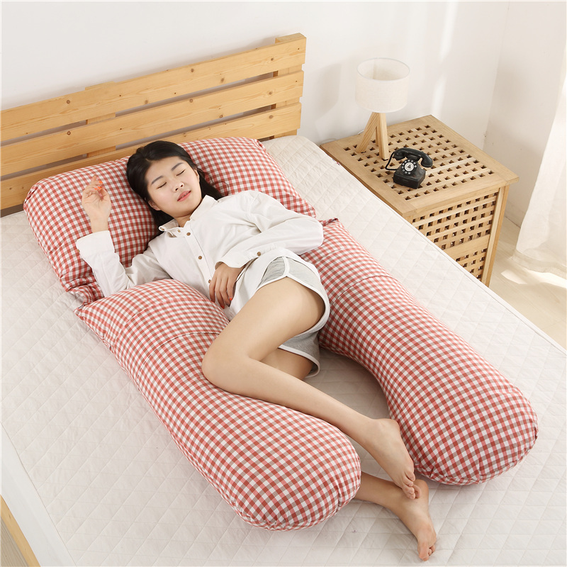 Pregnant And Nursing Women Maternity Support Cushion Comfortable Full Body U Shaped Pregnancy Pillow