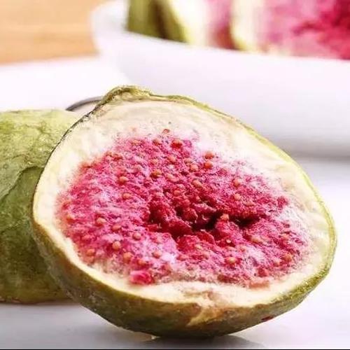 2022Cripy Green Fruit Delicious Snacks Freeze Dried Fig    Figs are Sold Wholesale