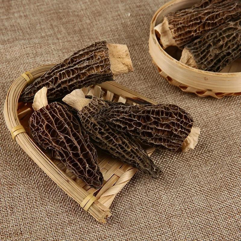 Best Quality Wholesale Bulk Morel Mushroom   Dried Black Morel