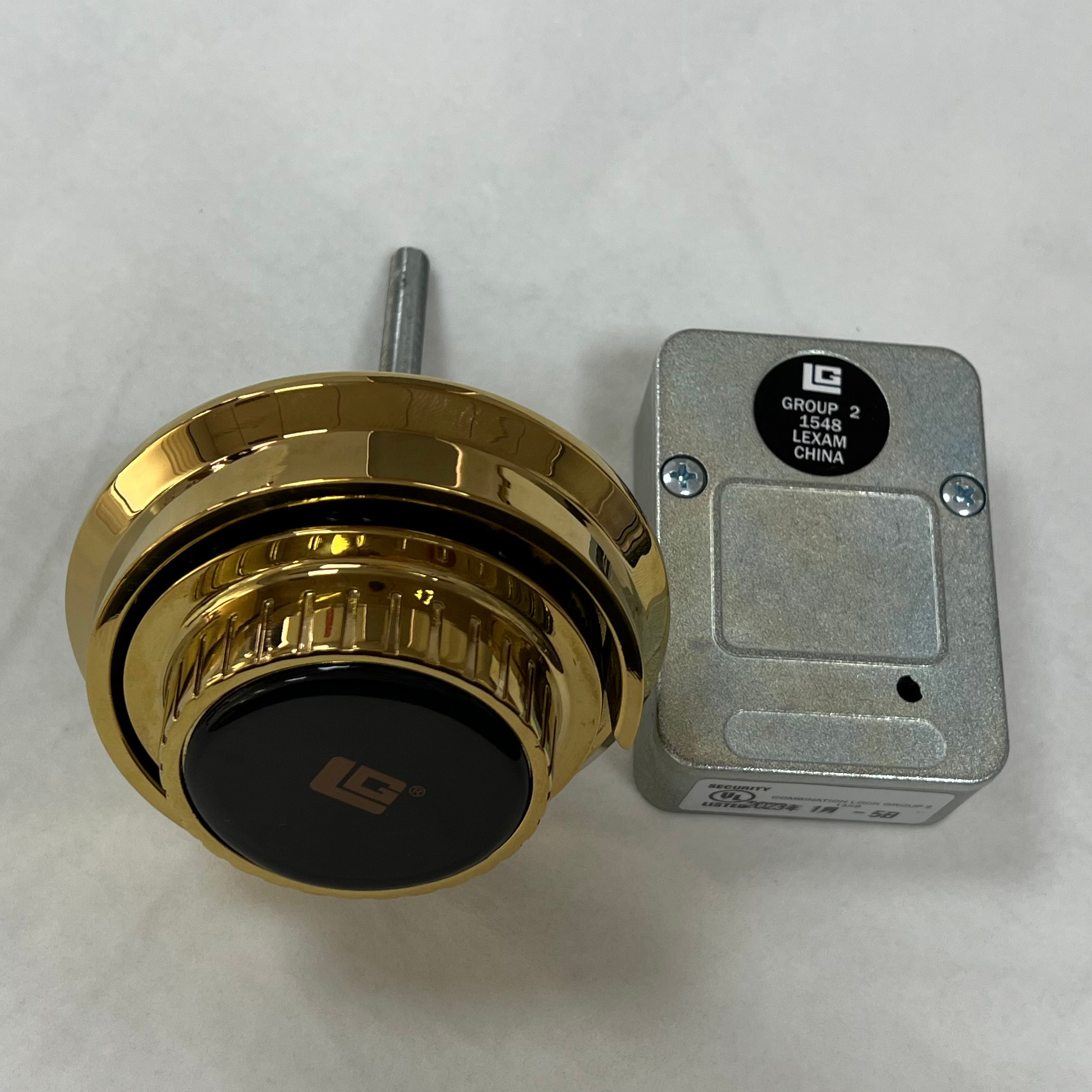 Brass color 3-disc 4 Wheel Mechanical Combination Safe Dial Locks for Safes vault and atm doors