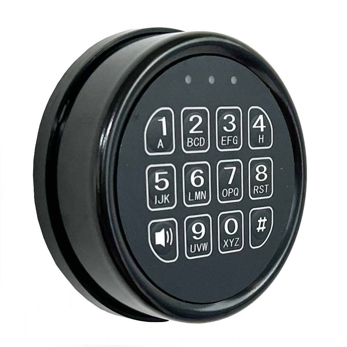 YOSEC  Digital Electronic Keypad Lock For Safes with Solenoid Lock & 2 Override Keys